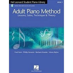 ISBN Adult Piano Method Book 1 : Lessons, Solos, Technique and Theory livre Musique Anglais