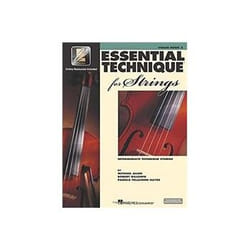 ISBN Essential Technique for Strings with EEi: Violin livre Musique Anglais