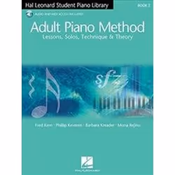 ISBN Adult Piano Method Book 2 : Lessons, Solos, Technique and Theory, Musique, Anglais, 112 pages