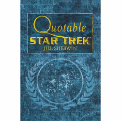 ISBN Quotable Star Trek, Anglais, Livre de poche, 384 pages