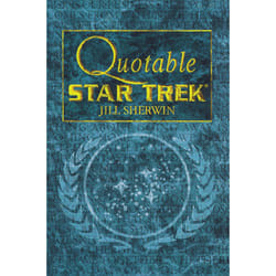 ISBN Quotable Star Trek Livre de poche