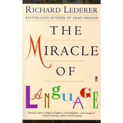 ISBN The Miracle of Language Livre de poche