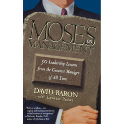 ISBN Moses on Management Livre de poche