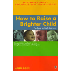 ISBN How to Raise a Brighter Child Livre de poche