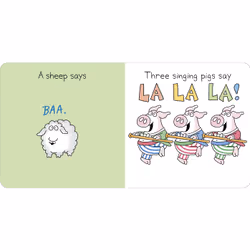 Simon & Schuster Moo, Baa, La La La! livre Animaux Anglais