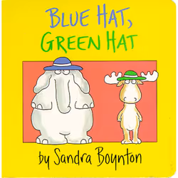 ISBN Blue Hat, Green Hat, Anglais, Couverture rigide, 14 pages