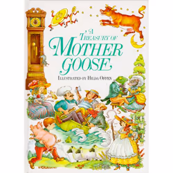 ISBN A Treasury of Mother Goose Rhymes, Anglais, Couverture rigide, 160 pages