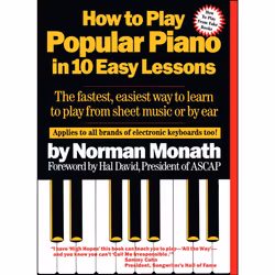 ISBN How To Play Popular Piano In 10 Easy Lessons, Anglais, Livre de poche, 141 pages