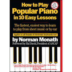 ISBN How To Play Popular Piano In 10 Easy Lessons Livre de poche