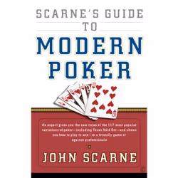 ISBN Scarne's Guide to Modern Poker, Anglais, Livre de poche, 320 pages