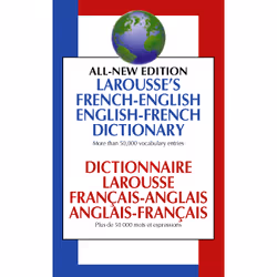 ISBN Larousse French English Dictionary, Anglais, Édition de poche, 720 pages