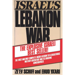 ISBN Israel's Lebanon War Livre de poche