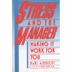 ISBN Stress and the Manager, Anglais, Livre de poche, 336 pages