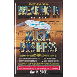 ISBN Breaking Into the Music Business Livre de poche