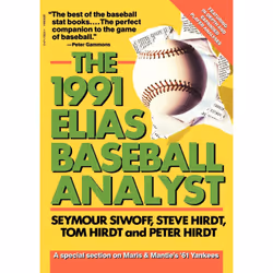 ISBN Elias Baseball Analyst, 1991, Anglais, Couverture rigide, 448 pages