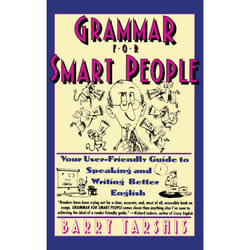ISBN Grammar for Smart People Livre de poche