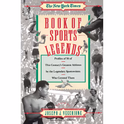 ISBN New York Times Book of Sports Legends, Anglais, Livre de poche, 400 pages