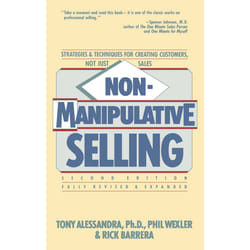 ISBN Non-Manipulative Selling Livre de poche