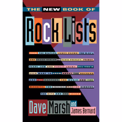ISBN New Book of Rock Lists, Anglais, Livre de poche, 624 pages