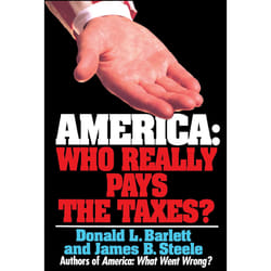 ISBN America: Who Really Pays the Taxes? Livre de poche