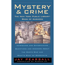 ISBN Mystery and Crime: The New York Public Library Book of Answers Livre de poche