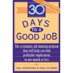 ISBN Thirty Days to a Good Job Livre de poche