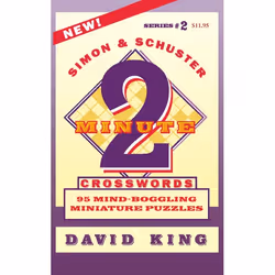 ISBN Simon & Schuster Two-minute Crosswords Vol. 2, Anglais, Livre de poche, 224 pages