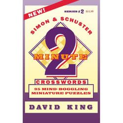 ISBN Simon & Schuster Two-minute Crosswords Vol. 2 Livre de poche
