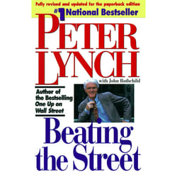 ISBN Beating the Street Livre de poche