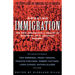 ISBN Arguing Immigration Livre de poche
