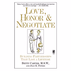 ISBN Love Honor and Negotiate, Anglais, Livre de poche, 352 pages