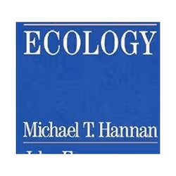 ISBN Organizational Ecology, société, Anglais, Livre broché, 382 pages