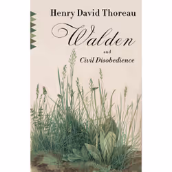 ISBN Walden & Civil Disobedience, Anglais, Couverture rigide, 336 pages