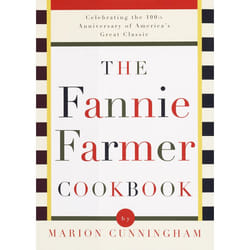 ISBN The Fannie Farmer Cookbook livre nourriture & boisson Anglais Couverture rigide
