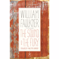 ISBN The Sound and the Fury, Anglais, Livre broché, 368 pages