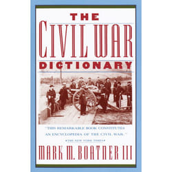 ISBN The Civil War Dictionary livre