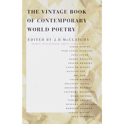 ISBN The Vintage Book of Contemporary World Poetry livre classiques Anglais