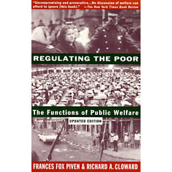 ISBN Regulating the Poor livre
