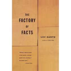 ISBN The Factory of Facts, biographie, Anglais, Livre broché, 320 pages