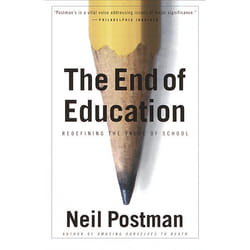 ISBN The End of Education livre
