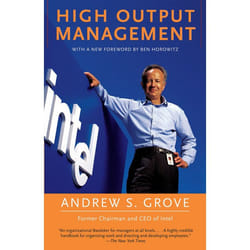 ISBN HIGH OUTPUT MANAGEMENT livre