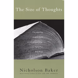 ISBN The Size of Thoughts, classiques, Anglais, Livre broché, 368 pages