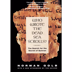 ISBN Who Wrote The Dead Sea Scrolls?, Anglais, Livre de poche, 480 pages