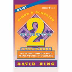 ISBN Simon & Schuster Two-Minute Crosswords, Volume 5, Anglais, Livre de poche, 224 pages