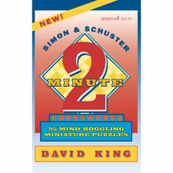 ISBN Simon & Schuster Two-minute Crosswords Vol. 4, Anglais, Livre de poche, 224 pages