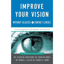 ISBN Improve Your Vision Without Glasses or Contact Lenses Livre de poche