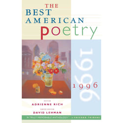 ISBN The Best American Poetry 1996 Livre de poche
