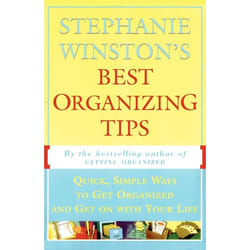 ISBN Stephanie Winston's Best Organizing Tips Livre de poche