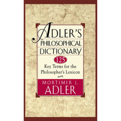 ISBN Adler's Philosophical Dictionary Livre de poche