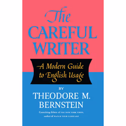 ISBN The Careful Writer, Anglais, Livre de poche, 512 pages